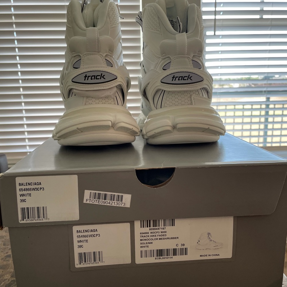 Balenciaga High Top Track Sneakers - Picture 4 of 8